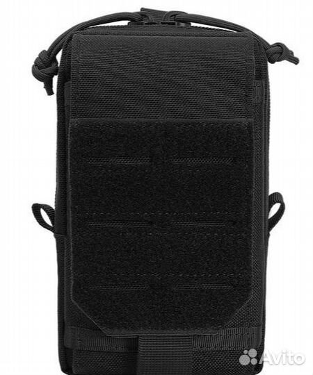 Тактическая поясная сумка (черная)