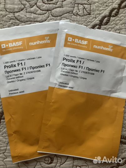 Семена огурцов Prolix F1