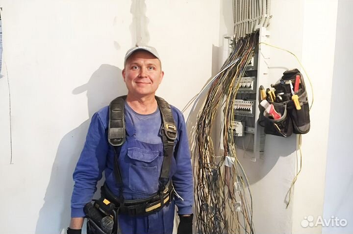 Услуги электрика Частный мастер