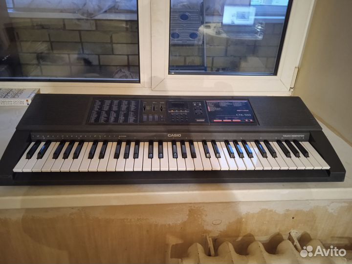 Синтезатор casio ctk 550 пять октав