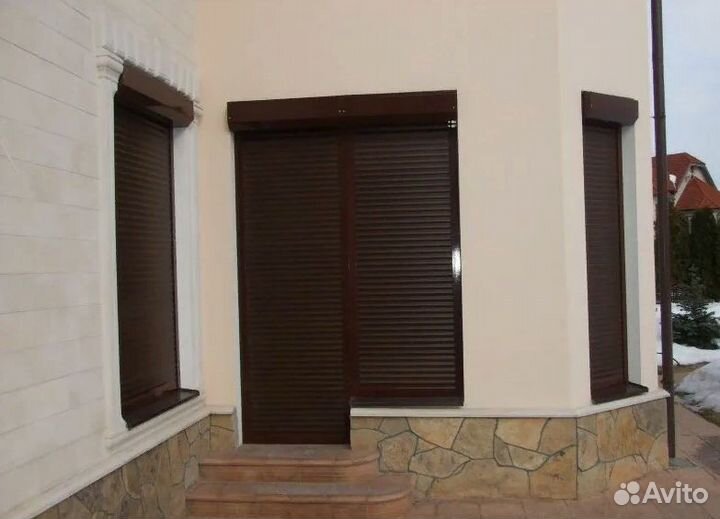 Рольставни на вход 600х1900