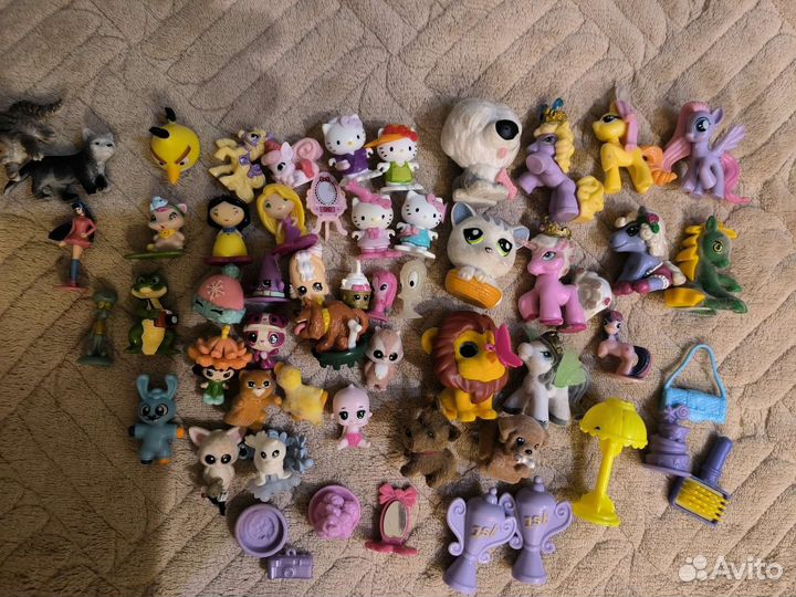 Игрушки разные мелкие