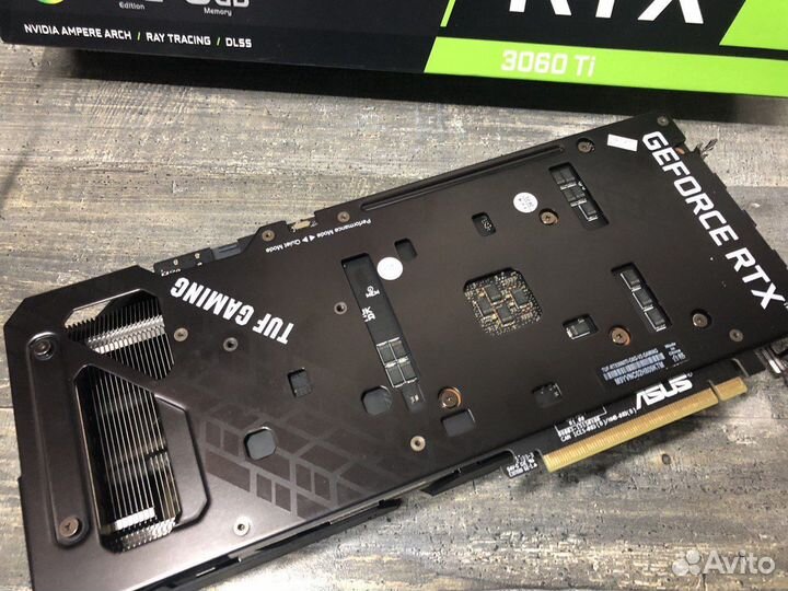 Видеокарта rtx 3060 ti 8gb asus tuf