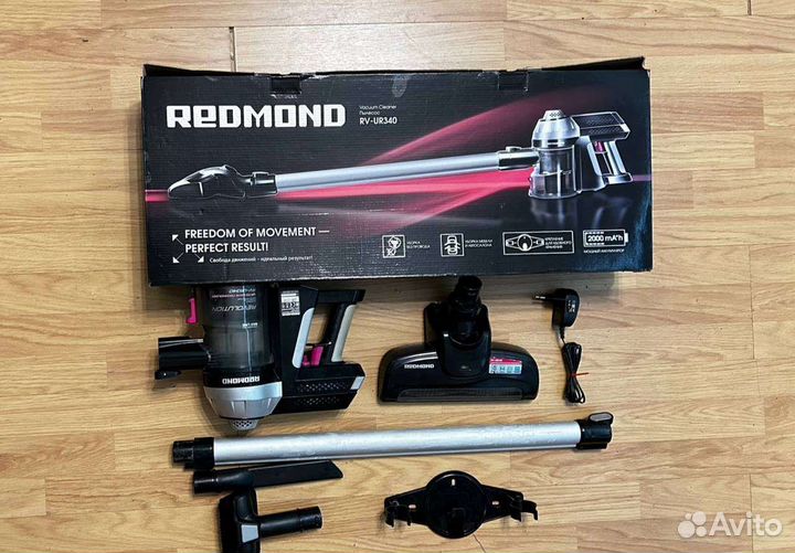 Безпроводной пылесос Redmond rv-ur340