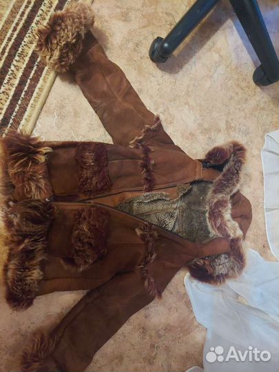 Дубленка на девочку