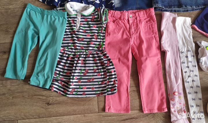 Вещи пакетом на девочку