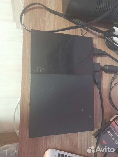 Sony PS2 + 5 игр и джостики