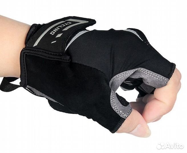 Велосипедные перчатки rockbros SZ-S228. Красный (S)