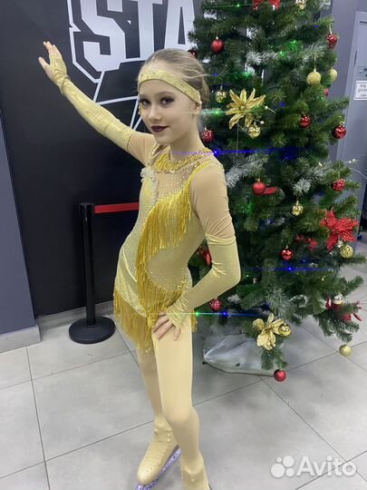 Костюм для фигурного катания 146 152