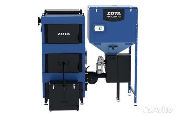 Котел твердотопливный автоматический Maxima Zota