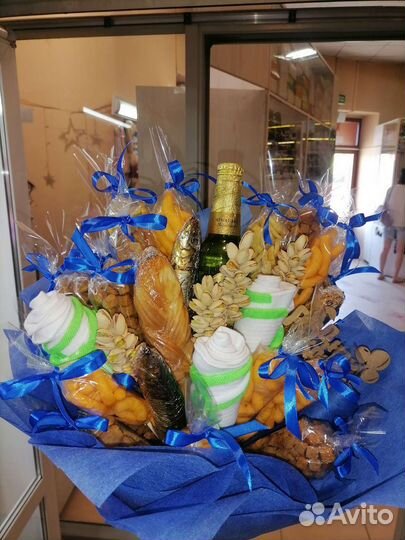 Вкусные букеты для мужчин