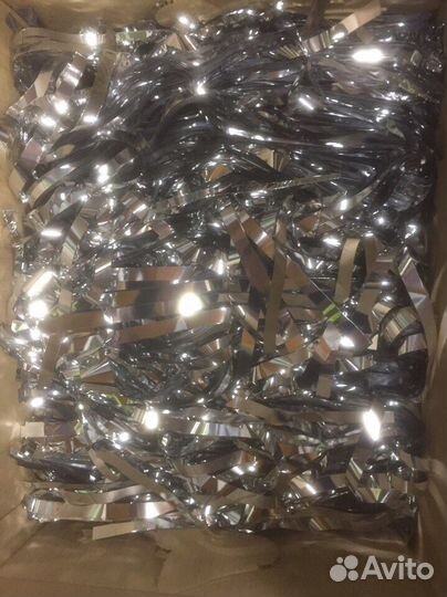 Бумага металлизированная для шоу Серебро