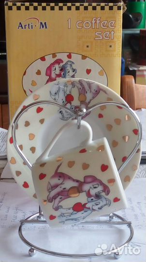 Кофейная пара фарфор