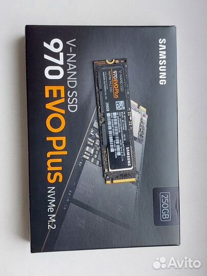 SSD samsung 970 evo plus 250Gb