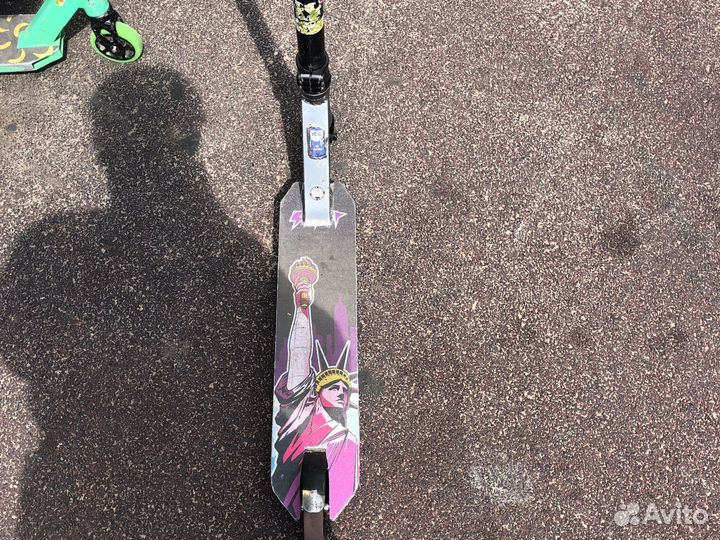 Трюковой самокат детали