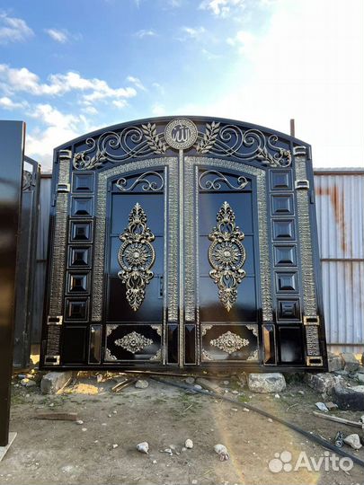 Кованые ворота и калитки