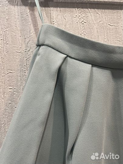 Uniqlo голубая юбка XS