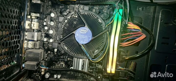 Комплект i3-10100f(box) +H470M-HDV, Socket1200