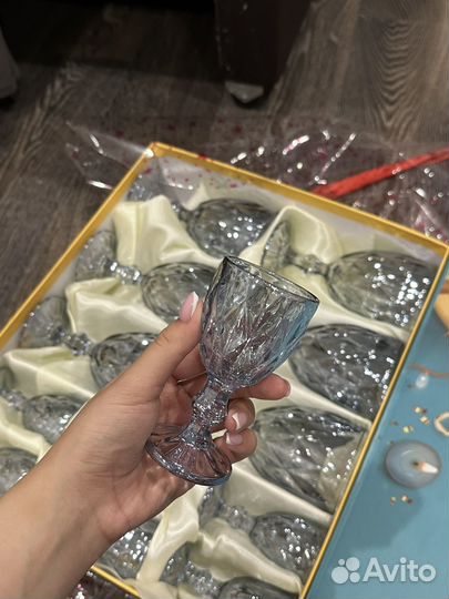 Бокалы,рюмки подарочный набор