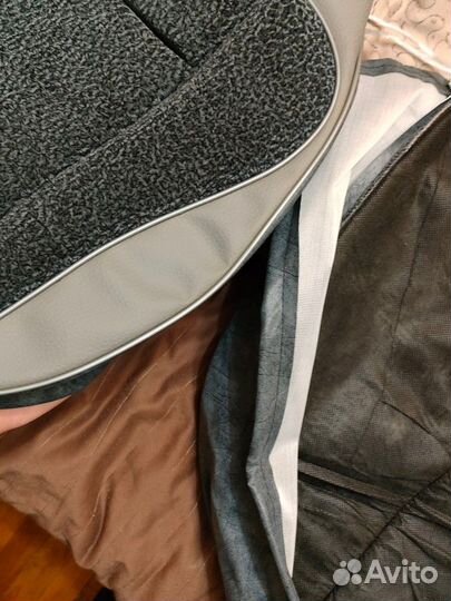 Часть оригинальных чехлов на Ford Fusion 2008г