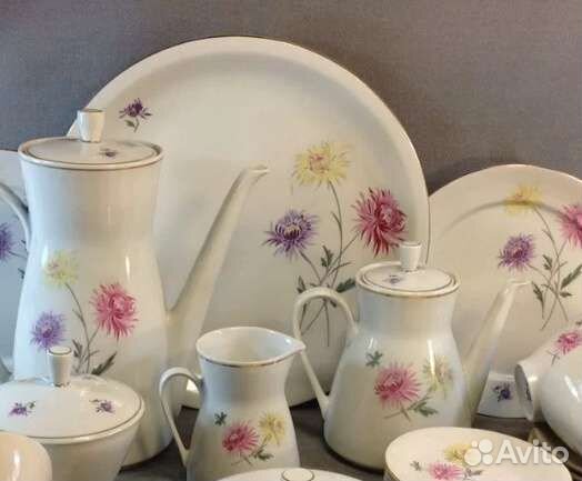 Предметы из сервиза Астры ГДР