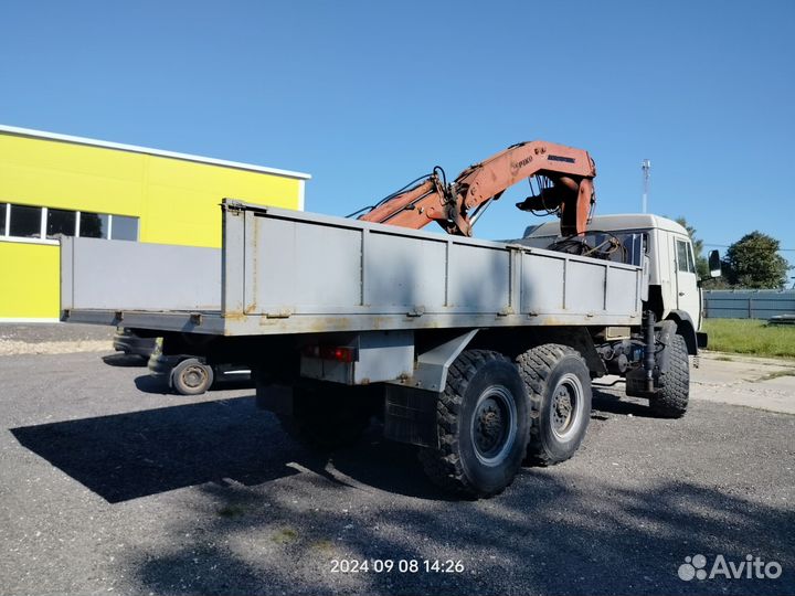 КАМАЗ 4310 с КМУ, 1989