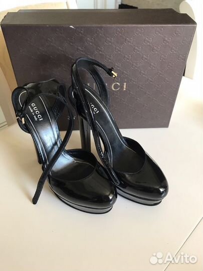 Туфли Gucci новые, р.37,5-38