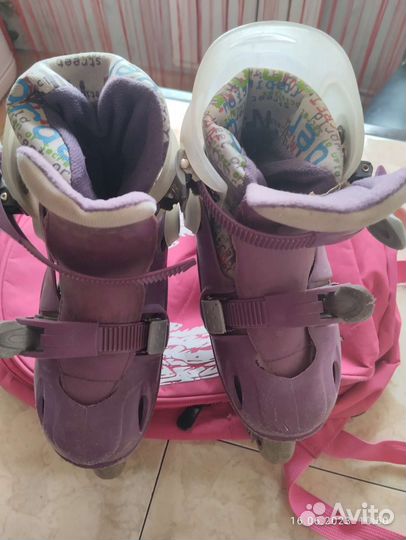 Ролики раздвижные 30-33 р