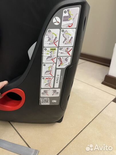 Автокресло britax romer king 2