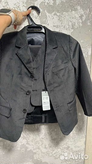 Костюм тройка для мальчика 128