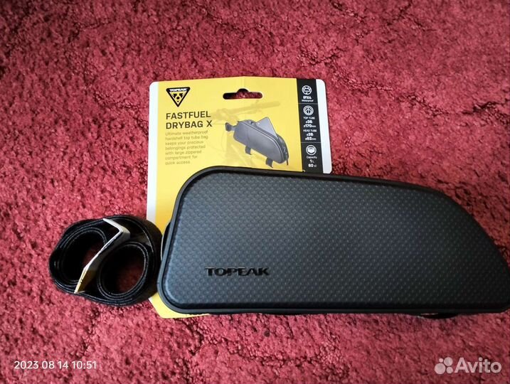 Сумка на раму велосипеда