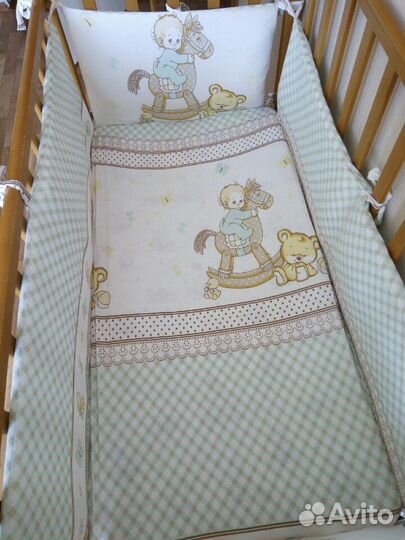 Бортики в кроватку