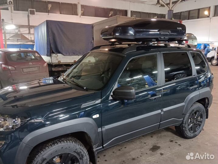 Багажник бокс на крышу niva chevrolet нива тревел