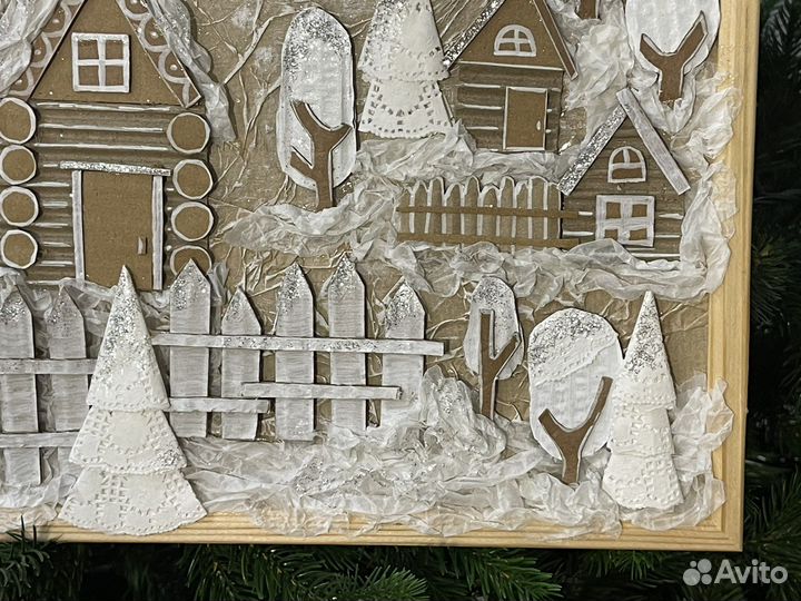 Новогодняя Рождественская поделка в школу или сад