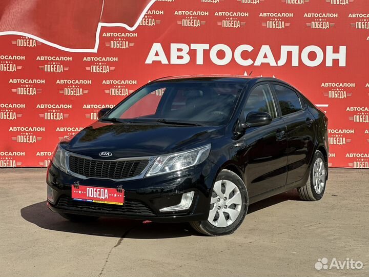 Kia Rio 1.6 МТ, 2013, 97 000 км