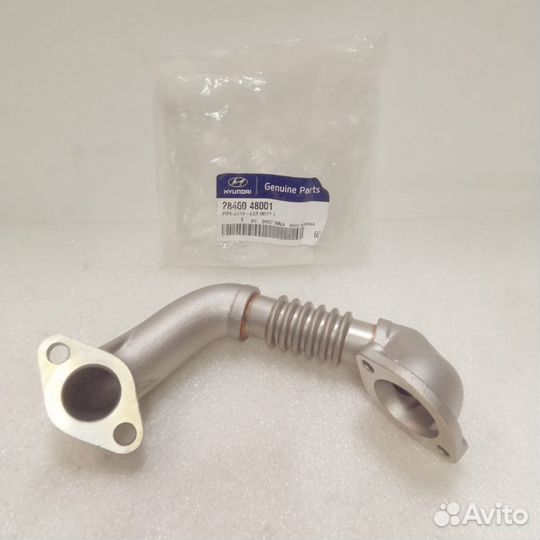 Трубка егр D4GA HD65/78 2846048001