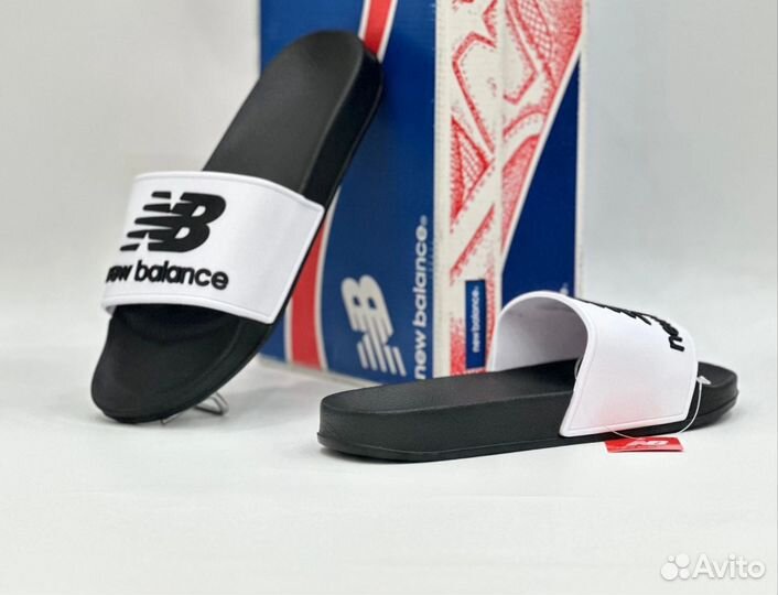 Шлепки сланцы мужские new balance