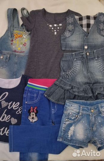 Вещи для девочки пакетом