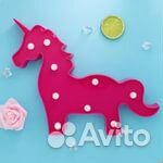 Единорог игрушка-светильник