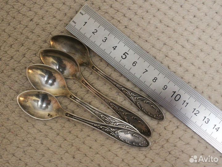 Ложки мельхиоровые маленькие