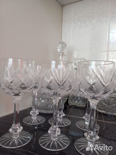 Хрустальные фужеры