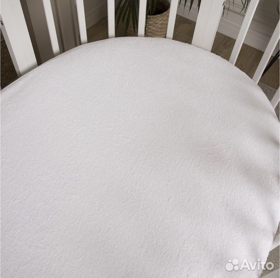 Наматрасник на овальный матрас