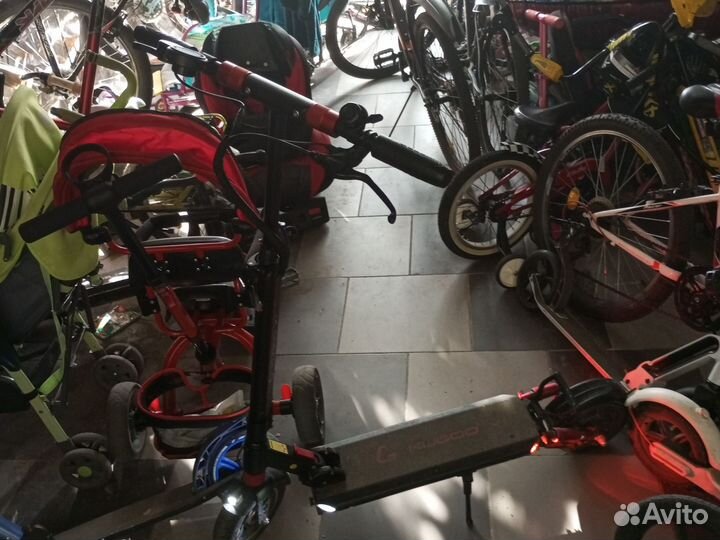 Электрический самокат с нюансом бу