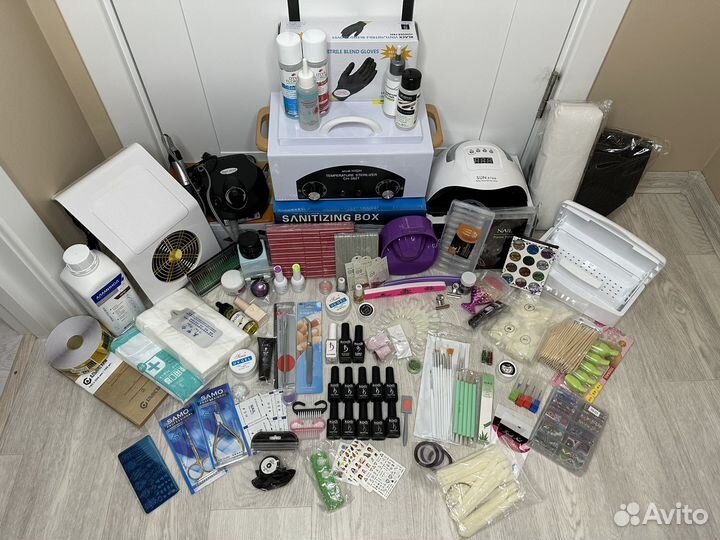 Большой набор для маникюра,новый