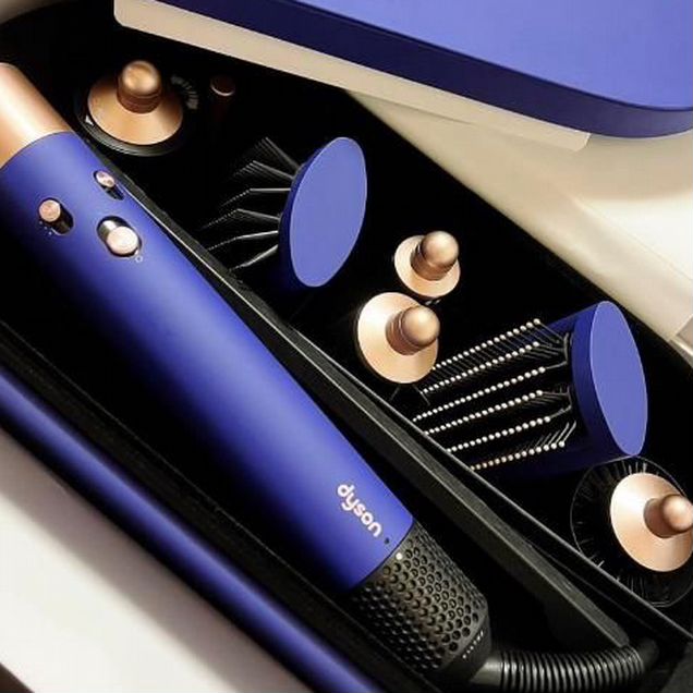 Фен Стайлер Dyson Long HS05. Синий/розовый