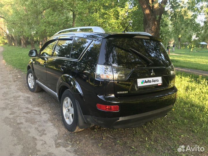 Mitsubishi Outlander 2.4 CVT, 2007, 330 000 км