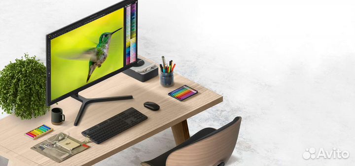 Монитор Xiaomi Mi Desktop Monitor 1С 24 новый ips