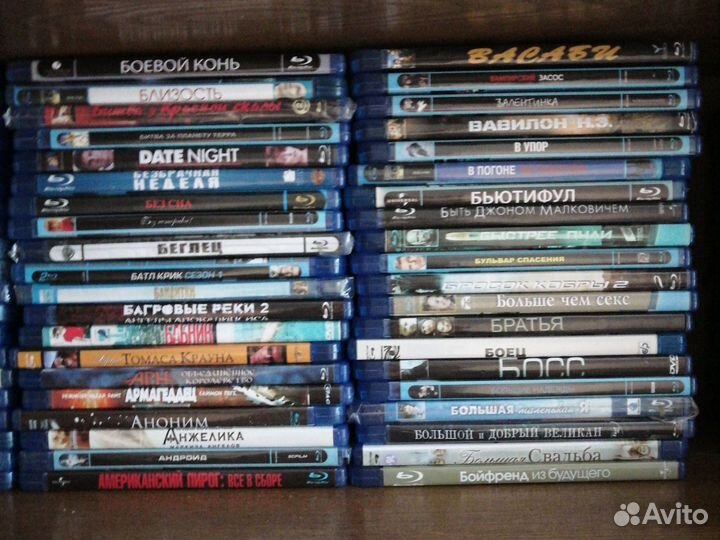 Blu ray фильмы. От 20-ти штук по