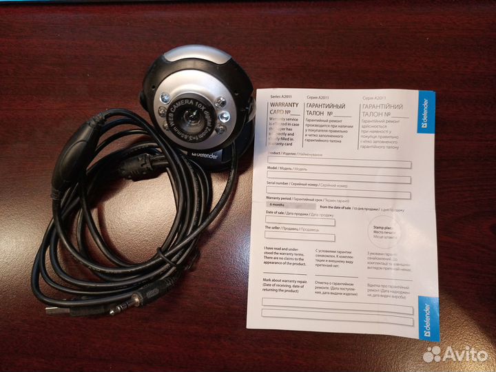 Web-Камера USB Defender C-110 (Новая)