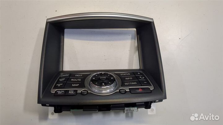 Панель управления магнитолой Infiniti EX35, 2012